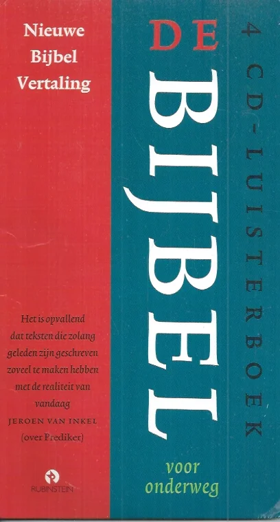 De Bijbel voor onderweg 4cd luisterboek – NBG Nederlands Bijbel Genootschap Betaalbaar