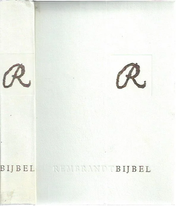 Rembrandt Bijbel :in de nieuwe vertaling van het Nederlands Bijbelgenootschap met reproducties naar werken van Rembrandt Harmenszoon van Rijn (Wit in Box) Flitsaanbieding
