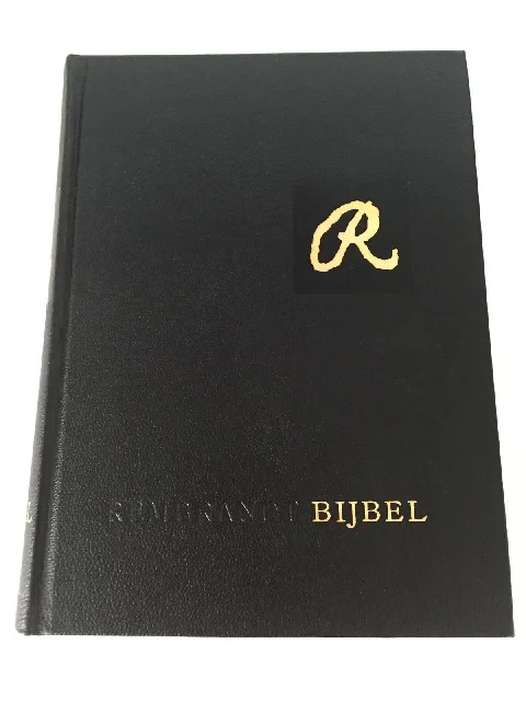 Uitverkoop Rembrandt Bijbel :in de nieuwe vertaling van het Nederlands Bijbelgenootschap met reproducties naar werken van Rembrandt Harmenszoon van Rijn (Zwart in Box)