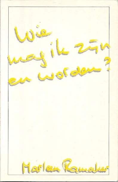 Wie mag ik zijn en worden?– Marleen Ramaker (1e druk) Dagaanbieding