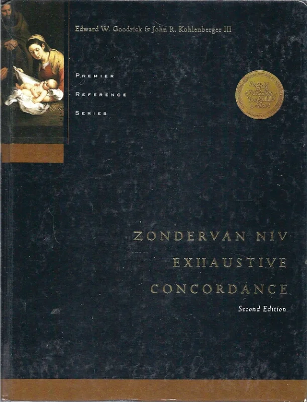 Goedkoop Zondervan NIV exhaustive concordance – Edward W. Goodrick & John R. Kohlenberger III (Second Edition 1999)