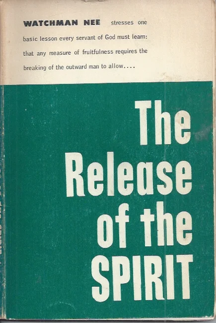 The Release of the Spirit – Watchman Nee Lage Prijs