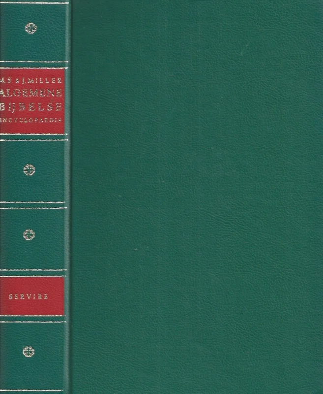 Direct Beschikbaar Algemene Bijbelse Encyclopaedie– Madeleine S. Miller &J. Lane Miller (1e druk = groen)