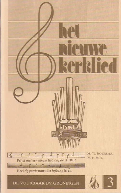 Het nieuwe kerklied 3, Toelichting op de bundel “Enige gezangen” uit het Gereformeerd kerkboek (proeve) en uit het rapport van deputaten aan de generale synode van Arnhem 1981 – onder redactie van Tj. Boersma en F. Mul. Tijdelijk Beschikbaar