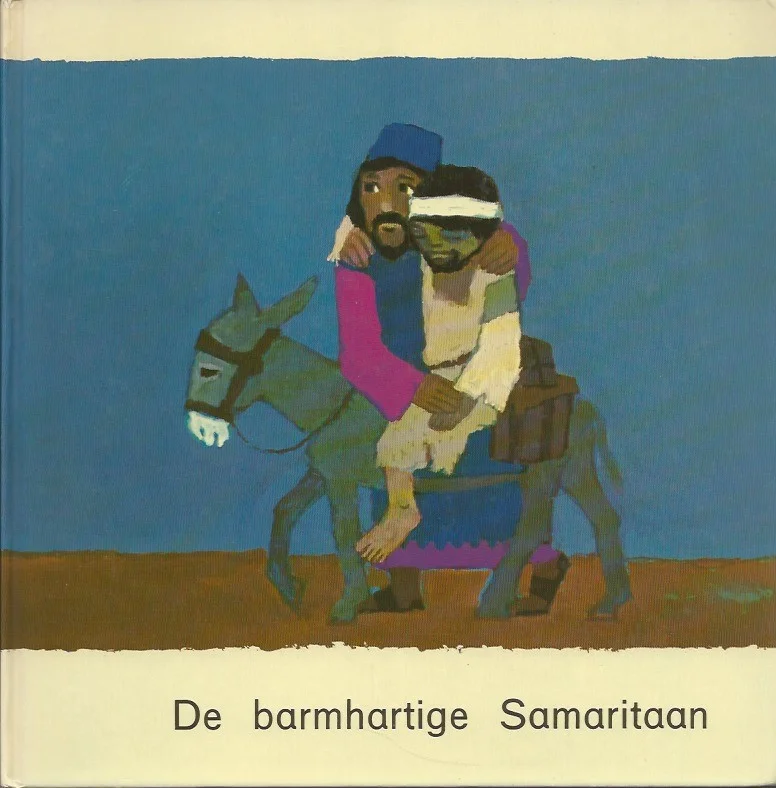 Korting De barmhartige Samaritaan : Wat de Bijbel ons vertelt – tekeningen van Kees de Kort (Hardcover 12e druk)