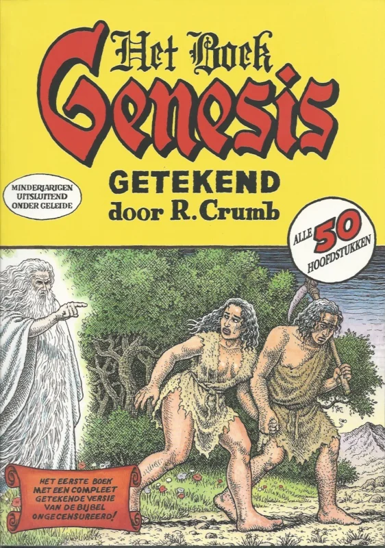 Het boek Genesis – getekekend door R. Crumb Exclusieve Aanbieding