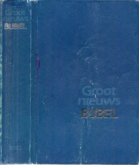 Premium Groot nieuws Bijbel : vertaling in omgangstaal (1990 effen blauw)