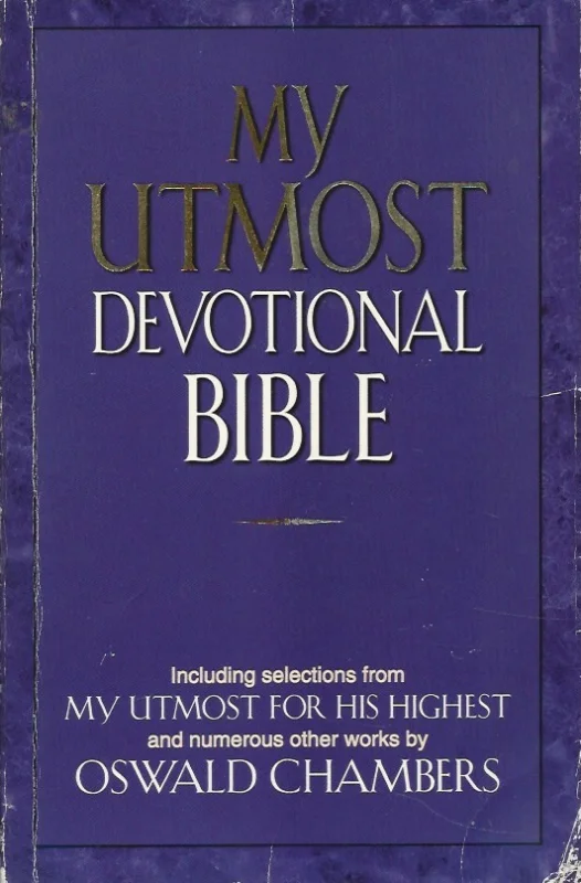 My utmost devotional Bible – New King James version – Thomas Nelson Publishers Laatste Kans