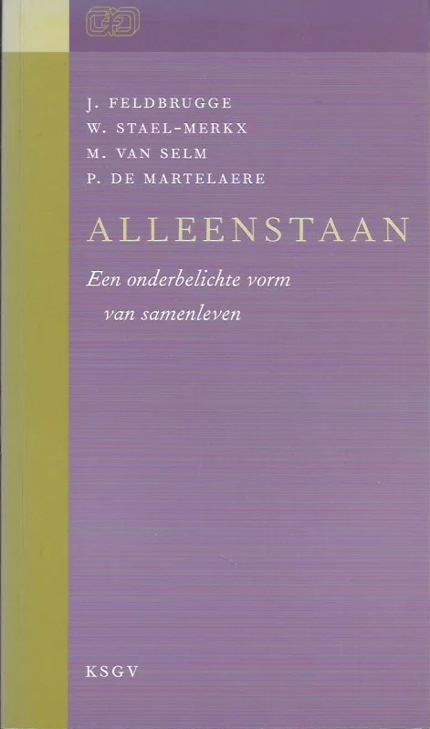 Alleenstaan : een onderbelichte vorm van samenleven – J. Feldbrugge, W. Stael-Merkx, M. Van Selm, P. De Martelaere Veilige Betaling