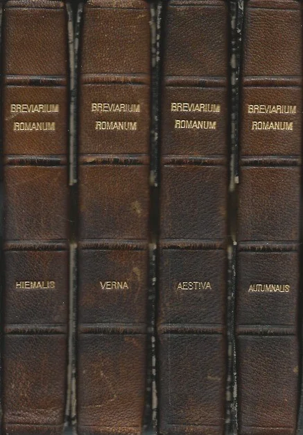 Breviarium Romanum : Hiemalis-Verna-Aestiva-Autumnalis– Editio XVII Juxta Typicam, Amplificata XV – Ecclesia Catholico Beste Prijs