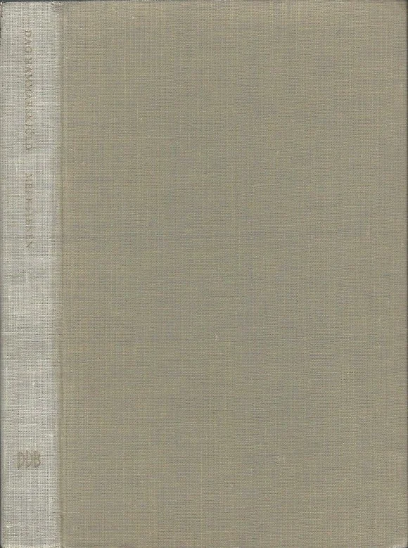 Direct Verzonden Merkstenen – Dag Hammarskjold (Linnen hardcover 1e druk 1965)