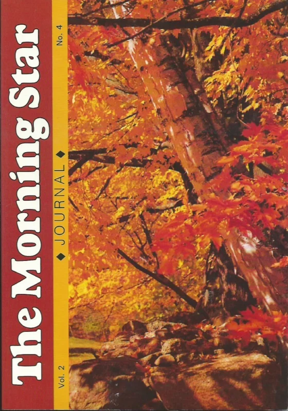 The Morning Star Journal : Volume 2 : No. 4 Shop Nu