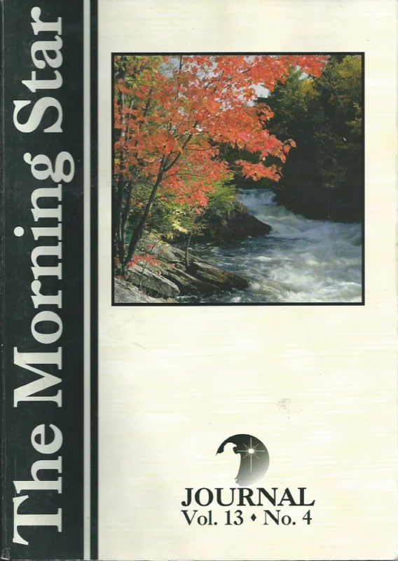 Seizoensaanbieding The Morning Star Journal : Volume 13 : No. 4
