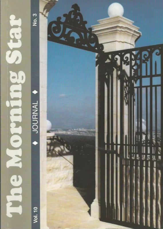 Goedkoop The Morning Star Journal : Volume 10 : No. 3