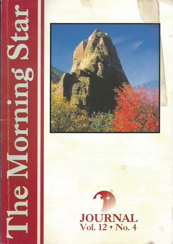 Exclusieve Aanbieding The Morning Star Journal : Volume 12 : No. 4