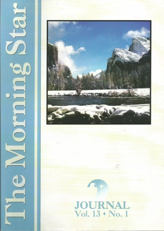 Voordeelprijs The Morning Star Journal : Volume 13 : No. 1
