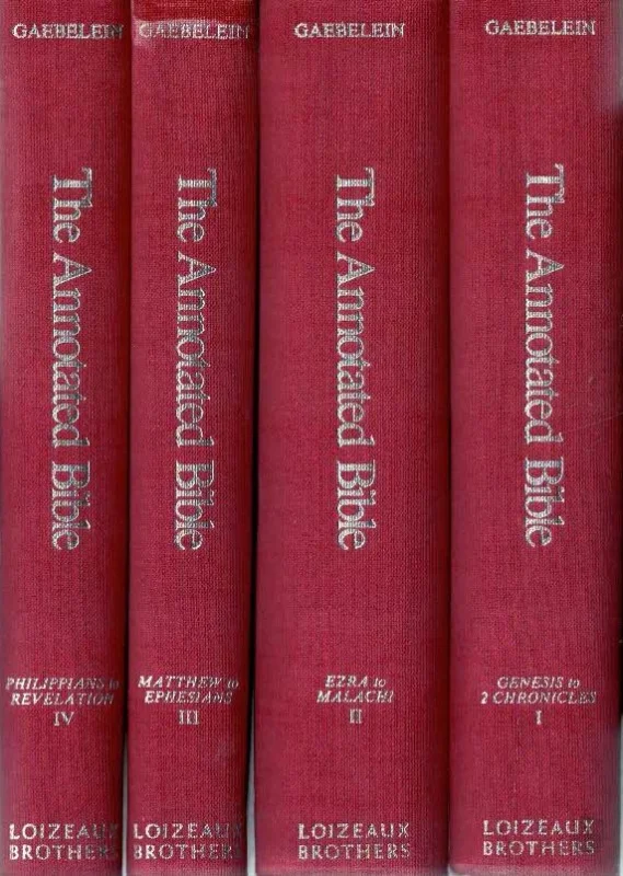 The annotated Bible; the Holy Scriptures analyzed and annotated by Arno Clemens Gaebelein Dagaanbieding