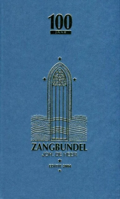 Fabrieksprijs Zangbundel ten dienste van huisgezin en samenkomsten : 952 liederen en koren geschikt voor orgel, piano en/of gemengd koor – Joh. de Heer, editie 2004