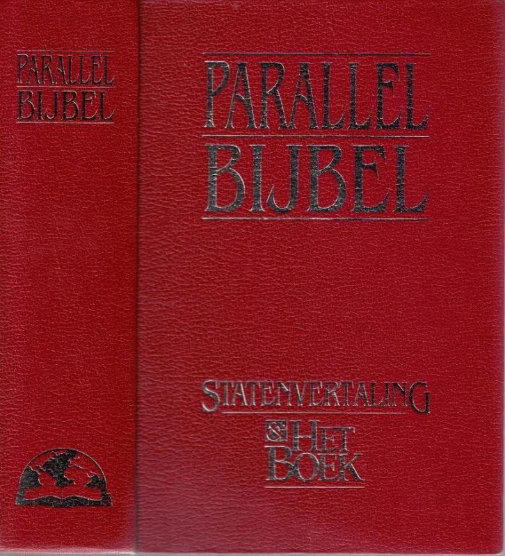 Must-Have Parallelbijbel Statenvertaling & Het Boek – Luxe editie Rood kunstleer