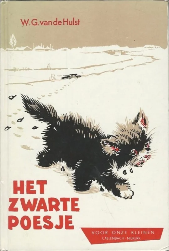 Gereduceerde Prijs Het zwarte poesje : Voor onze kleinen, 16 – door W.G. van de Hulst (15e druk)