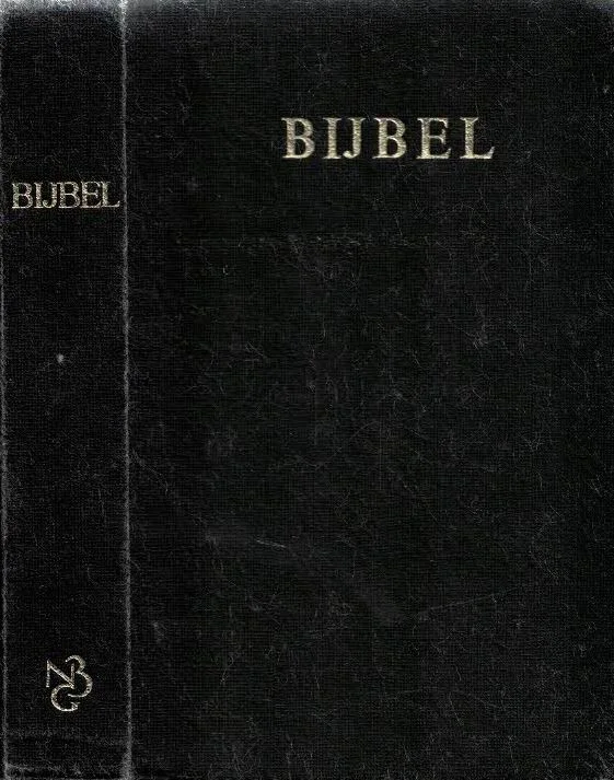 Actieprijs Bijbel editie 1977 – Statenvertaling(zwarte hardcover)