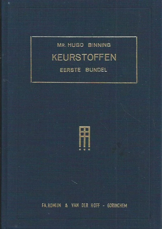 Keurstoffen : practicale predicatiën : Eerste bundel – Mr. Hugo Binning Beperkt Aanbod