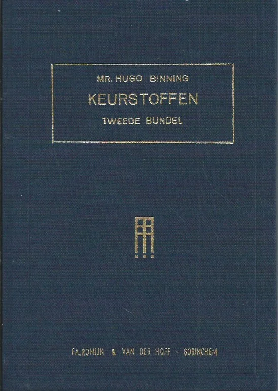 Keurstoffen : practicale predicatiën : Tweede bundel – Mr. Hugo Binning Merkproduct