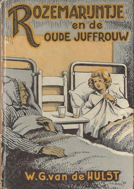 Rozemarijntje en de oude juffrouw : Rozemarijntje-serie, 4 – W.G. van der Hulst (2e druk, matig) Bestel Nu