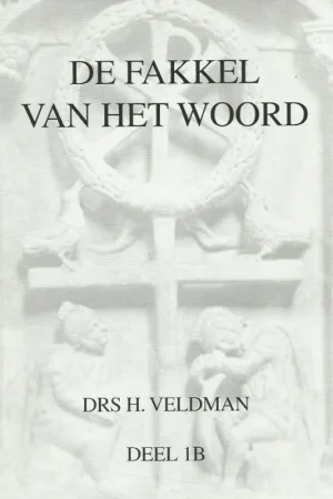 Aanbieding De fakkel van het Woord : kerkgeschiedenis voor het Gereformeerd voortgezet onderwijs / 1B, Van Augustinus tot Reformatie – Drs. H. Veldman