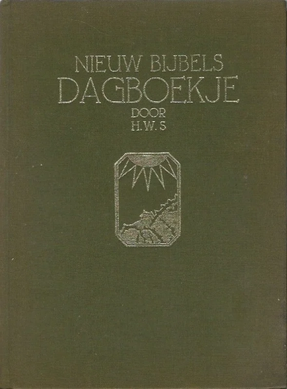 Nieuw Bijbels Dagboekje door H.W.S. – 31e druk Koopje