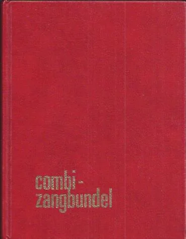 Combi-Zangbundel (Samen met Joh. de Heer-Tekstboekje) – M.A. Alt(1965-1974 Rood, redelijk) Gereduceerde Prijs