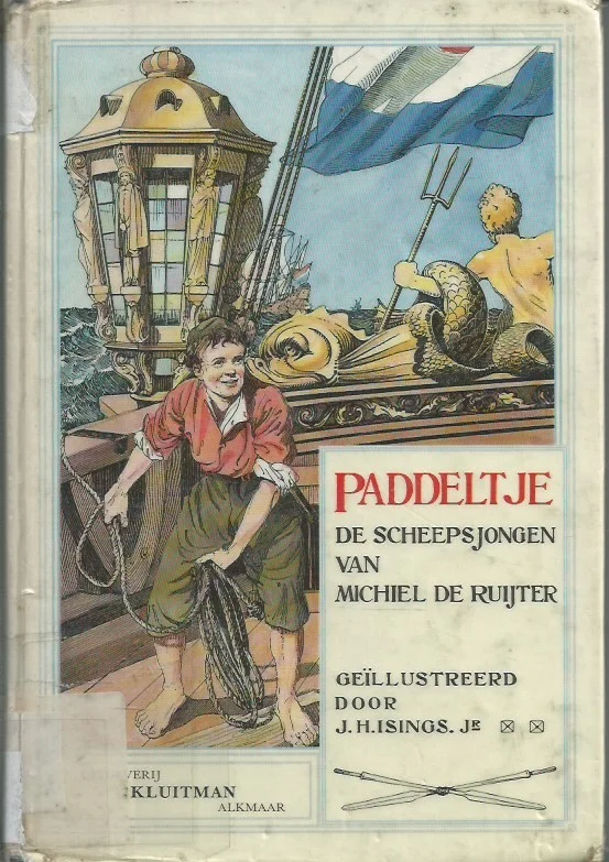 Paddeltje, de scheepsjongen van Michiel de Ruyter – Joh. H. Been ; nieuwe uitgave door Henk van Delden ; Geïllustreerd door J.H. Isings Jr. Favoriet
