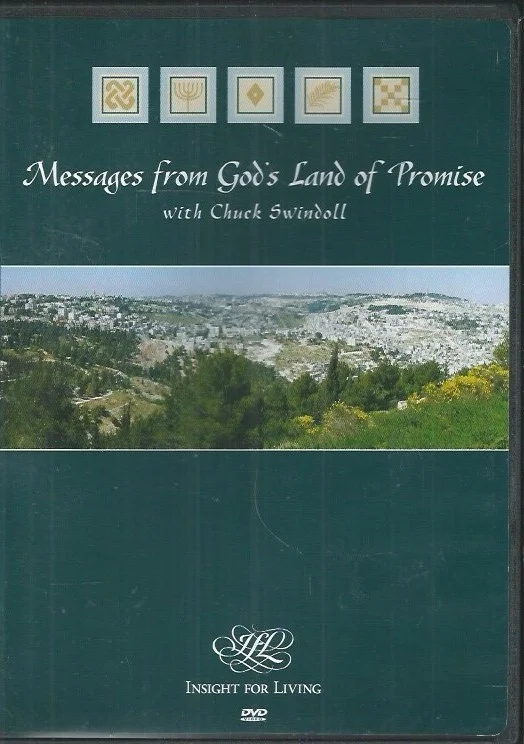 Beperkte Voorraad Messages from God’s Land of Promise with Chuck Swindoll –Insight For Living (2-DVD)