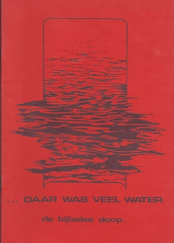 Gereduceerde Prijs Daar was veel water : De bijbelse doop – Stichting Sjofar