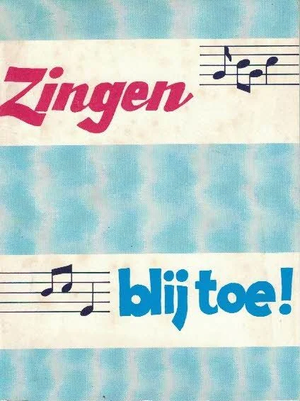 Zingen : blij toe!–J. Rouw (1976) Koop Online
