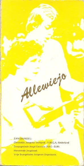 Allewiejo : Zangbundel – Christelijk Jongeren Verbond 1981 Beste Prijs