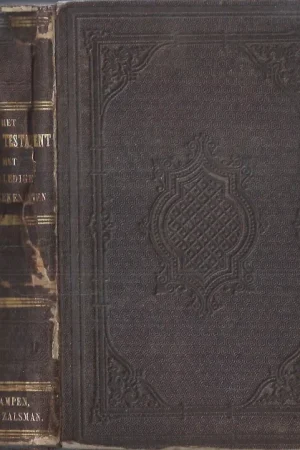 Alleen Vandaag Het Nieuwe Testament, of, Alle boeken des Nieuwen Verbonds onzes Heeren Jezus Christus, door last van de hoog-mog. heeren Staten Generaal der Vereenigde Nederlanden, en volgens het besluit van de Synode Nationaal, gehouden te Dordrecht, in de jaren 1618 en 1619, uit die oorspronkelijke Grieksche taal in onze Nederlandsche getrouwelijk overgezet, met nieuwe bijgevoegde verklaringen op de duistere plaatsen en aanteekeningen van de gelijkluidende teksten. – G.Ph. Zalsman