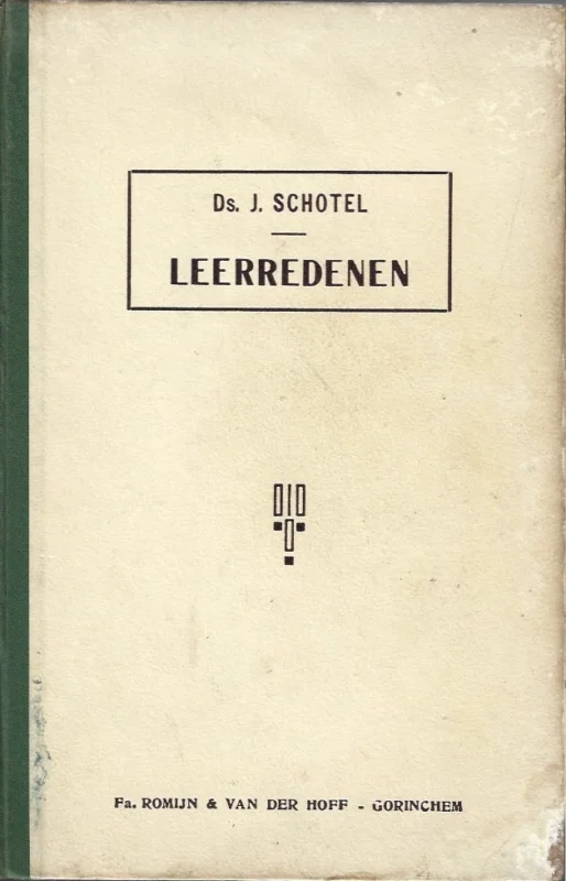 Actieprijs Zestal leerredenen over verschillende teksten des Nieuwen Testaments – Ds. J. Schotel