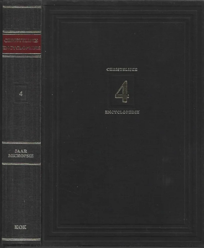 Merkproduct Christelijke encyclopedie, IV : Jaar – Micropsie – onder redactie van F.W. Grosheide, G.P. van Itterzon(Herdruk 1977)