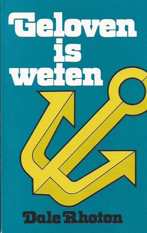 Korting Geloven is weten – Dale Rhoton (anker)