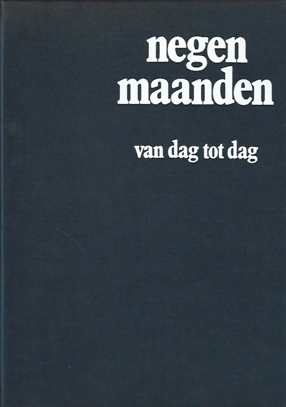 Negen maanden van dag tot dag – dr. Eric Trimmer (zonder stofomslag) Flitsaanbieding