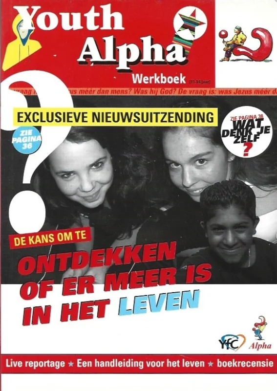 Shop Nu Youth alpha: Werkboek 11-14 jaar – Alpha International