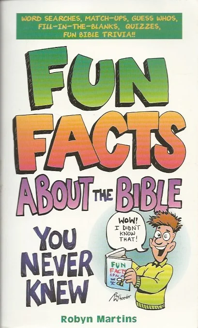 Voordeelprijs Fun facts about the bible you never knew – Robyn Martins