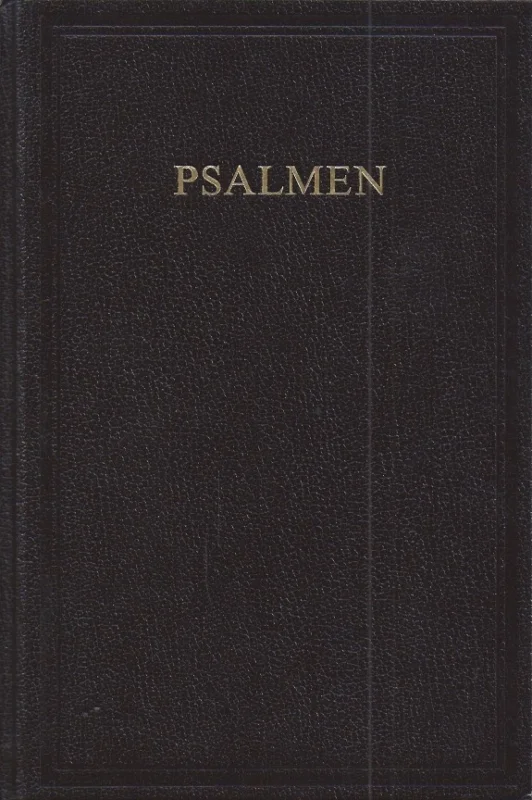 Superprijs Het Boek der Psalmen nevens Enige Gezangen– Gereformeerde Bijbelstichting Leerdam (Grote letter) gebonden in leer (346, 118 blz.)