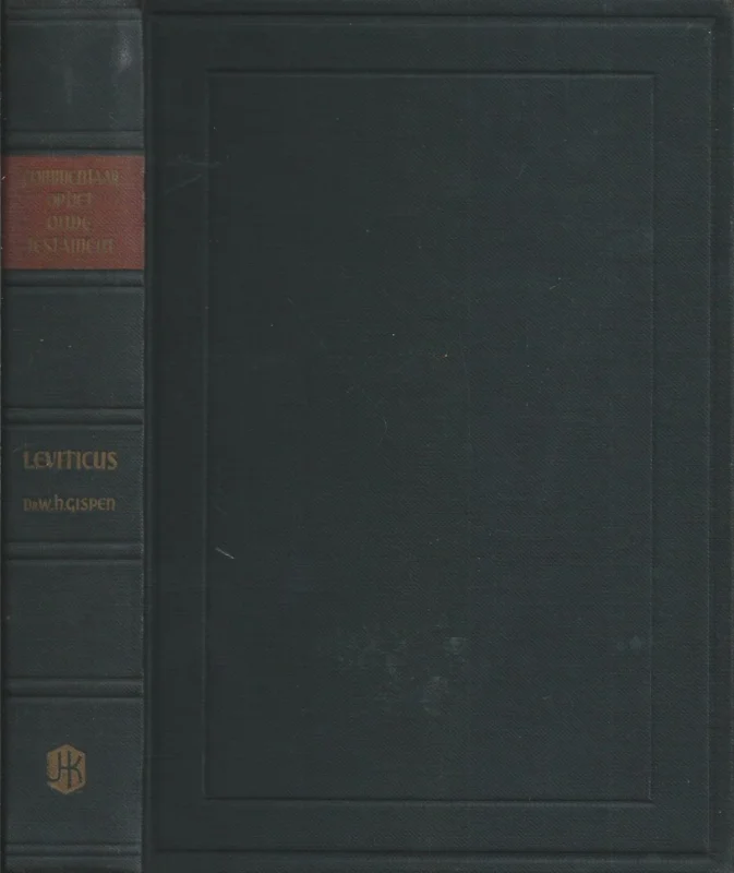Tijdelijk Beschikbaar Commentaar op het Oude Testament : Het boek Leviticus – Dr. W.H. Gispen