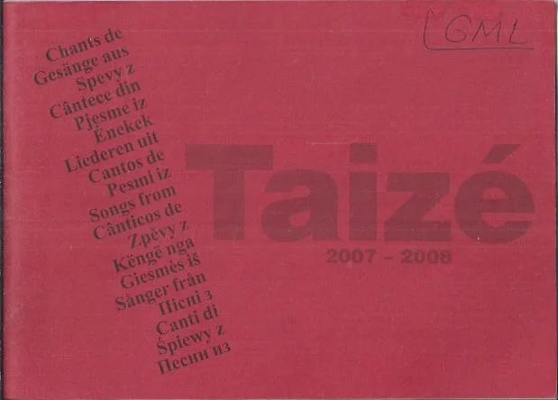 Flitsaanbieding Chants de Taize 2007-2008 – J. Berthier
