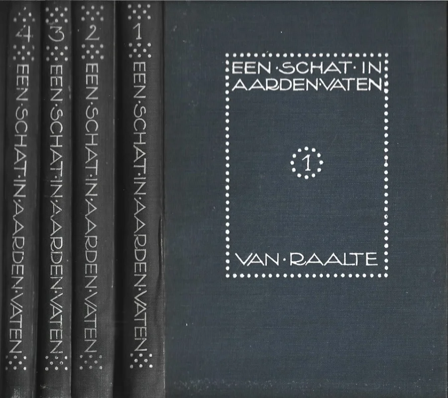 Lage Kosten Een schat in aarden vaten : Delen 1 t/m 4 – geschetst door J.A. Wormser(set van 4 delen)