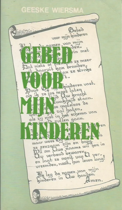 Gebed voor mijn kinderen : gedichten – Geeske Wiersma Aanbieding