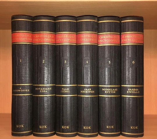 Christelijke encyclopedie in 6 delen – tweede geheel herziene druk Kok (6 delen set) Op = Op