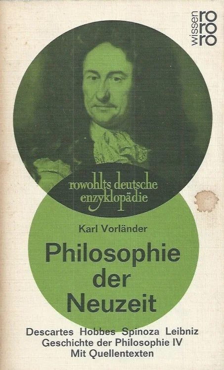Beperkt Aanbod Philosophie der Neuzeit – Geschichte der Philosophie IV. : Karl Vorländer